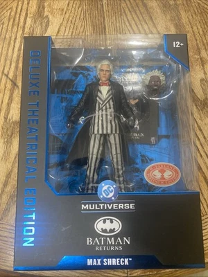 DC McFarlane Toys Batman Returns MAX SHRECK Deluxe Edición Platino Teatral Foto 1 de 4