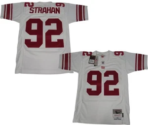 New 2007 Michael Strahan #92 NY Giants Mens Sizes Mitchell & Ness Legacy Jersey - Picture 1 of 9