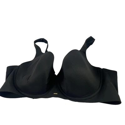 Sujetador Cacique Mujer 48DD Negro Ligeramente Forrado Balconette Con Aros Soporte Suave Foto 1 de 4