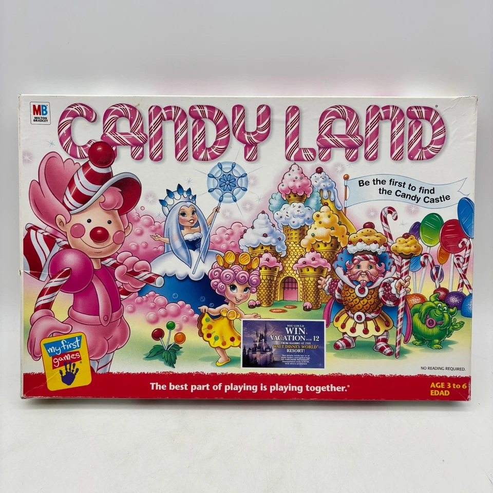 Candy Land Juego de Mesa Estilo Clásico COMPLETO Milton Bradley 2001 Niños Infantil Foto 1 de 4
