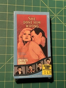 She Done Him Wrong (VHS) - Picture 1 of 5