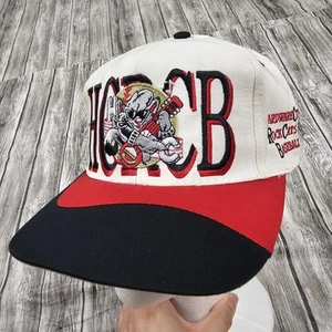 SIGNED Vintage Hardware City New Britain Rock Cats Minor League Snapback Hat - Picture 1 of 13
