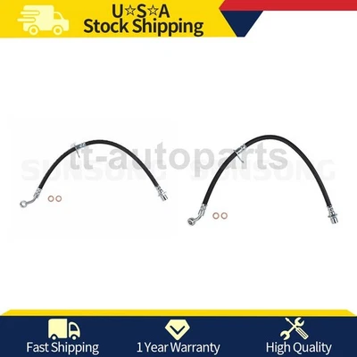 Línea de manguera de freno trasero Sunsong 2 piezas para Chevrolet Equinox 2010 2011 2012 Foto 1 de 4