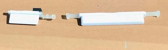 BIANCO: Pulsante In Plastica ASUS Zenpad Z300M Z300C - Immagine 1 di 1