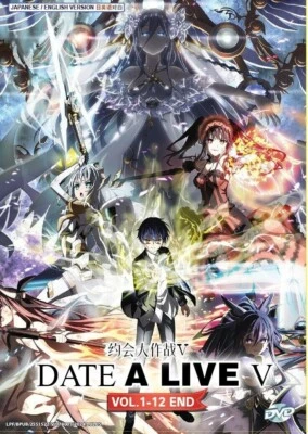 Date A Live Season 5 Vol. 1-12 END DVD (Anime) (English Dub) - Image 1 of 4