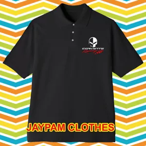 Corvette Racing Jake Scull Skull Men's Printed Black Size S - 3XL - Picture 1 of 1
