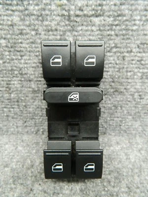 2009 2010 09-10 Volkswagen Tiguan со стороны водителя левый главный выключатель стекла - Изображение 1 из 4