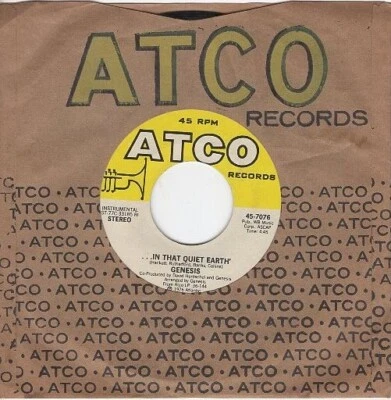Genesis - Your Own Special Way / In That Quiet Earth 7" 45 - Image 1 of 4