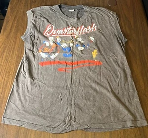 Camisa de concierto sin mangas QuarterFlash Take Another Picture 1983 de colección - Talla XL - EE. UU. - Imagen 1 de 7