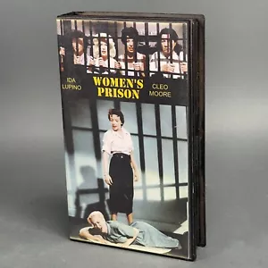 Vintage '55 Women's Prison VHS Tape Ida Lupino Cleo Moore BW Other World Release - Picture 1 of 16