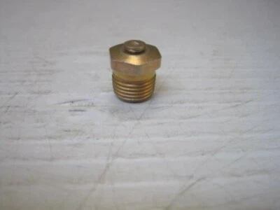 John Deere AT208411 1/8" Pressure Relief Valve 624KR Loader NSN 4820-01-567-4553 - Image 1 of 3