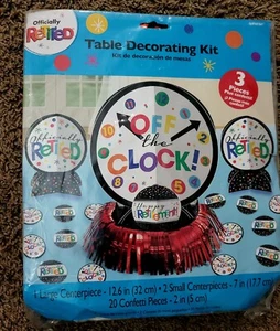 Officially Retired Retirement Party Table Decorating Kit! - Picture 1 of 2