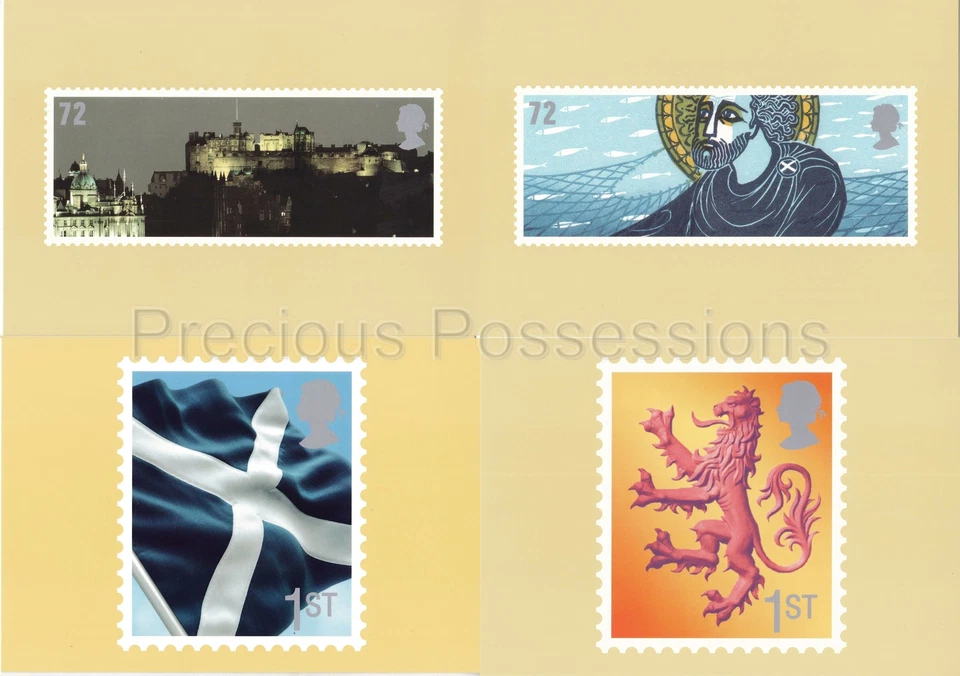 GB POSTALES TARJETAS PHQ USADAS TRASERA FDI 2006 CGB1 CELEBRANDO ESCOCIA Foto 1 de 2