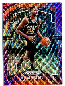 2019-20 Panini Prizm Basketball #99 Mikal Bridges Purple Wave - Picture 1 of 2