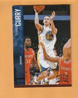 Stephen Curry Golden State Warriors 2012-13 Panini Threads #41 2 años Foto 1 de 2