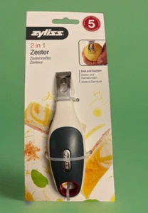ZYLISS 2 in 1 Zester Zest and Garnish BRAND NEW - Picture 1 of 4