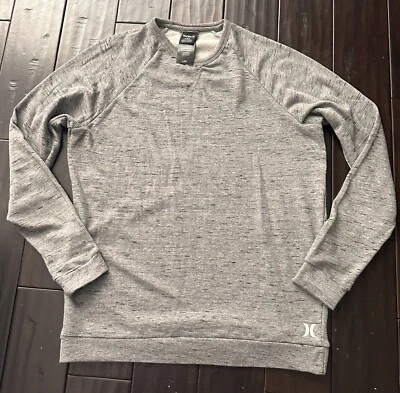 Suéter Hurley para mujer grande gris manga larga Foto 1 de 4