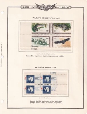 Scott #1430a (1427-30) & 1431 Plate Blocks of 4 Stamps - MNH - Image 1 of 3