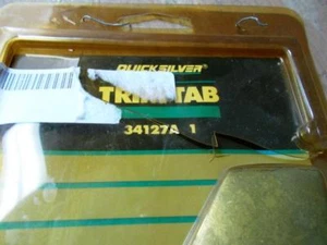 New OEM Mercruiser/Quicksilver Trim Tab Part Number 34127A 1 - Picture 1 of 3