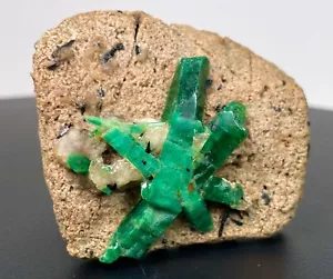 Natur Smaragd / Emerald / Green Kristall / Sammlerstück - Bild 1 von 5