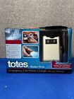 Totes Emergency Cell Phone Charger with LED Flashlight 2006 Vintage Retro