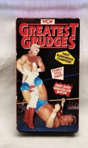 VHS WCW Wrestle War Greatest Grudges  - Picture 1 of 4