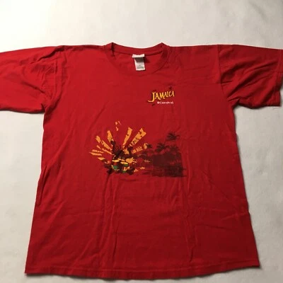 Camiseta Gráfica ROJA XL Jamaica CARNIVAL DRUMS PLMS PARADISE Foto 1 de 4