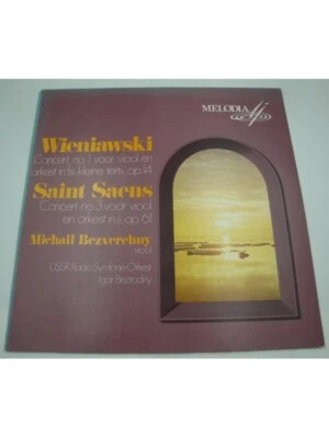BEZRODNY/USSR Wieniawski/Saint Saens/Bezverchny LP 1974 Melodia - Photo 1/4