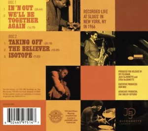 MCCOY TYNER/JOE HENDERSON FORCES OF NATURE: LIVE AT SLUGS' NEW CD - Picture 1 of 1