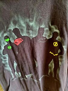Justice League Unlimited T Shirt Superman Batman Green Latern  Flash DC Comic