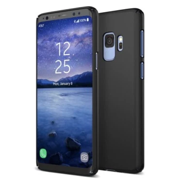 2 Pk. Maxboost Galaxy S9 Case mSnap  AntiSlip Matte Coating Excellent Grip Black - Image 1 of 4