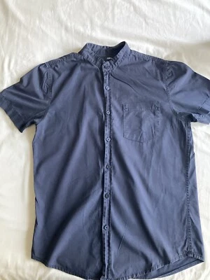 Navy Blue Button Up Shirt Elwood S Small - Image 1 of 3