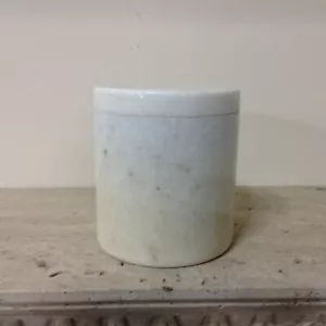 Crystal White Granite Cremation Urn for Ashes Memorial Funeral Burial 8.5x7.5 C - Picture 1 of 7