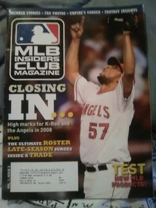 MLB Insiders Club Magazine Vol. 1 Issue 2 ⚾️ K-Rod and the Angels  ⚾️ - Picture 1 of 2