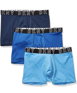 DKNY, 3 Pk - Men's "Soft Micro" Boxer Briefs (Choose Size + Color Pack) - Picture 1 of 15