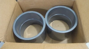 (2) Packung GF 6" PVC-Kupplungen 829-060 Schedule 80 - Neu - Versand in 24 Stunden KOSTENLOS - Bild 1 von 2