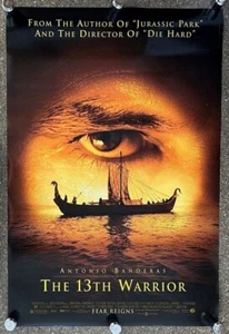 13TH WARRIOR - 1999 - original 27x40 Movie Poster - ANTONIO BANDERAS - Picture 1 of 1