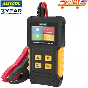 AUTOOL 12V 24V Car Battery Tester Color HD Cranking Internal Resistance Analyzer - Imagen 1 de 16