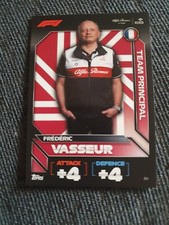 turbo attax 2022 Frédéric Vasseur TEAM PRINCIPAL card # 84. topps. new