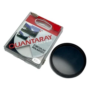 Quantaray 58mm Circular C-PL Filter Film & Digital Retail MC UV multi coated DMC - Picture 1 of 4