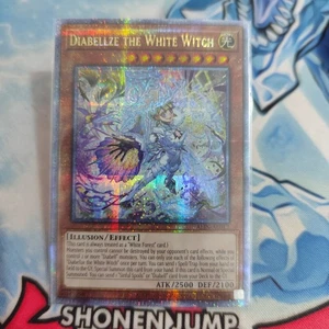 Yugioh Asian English Diabellze The White Witch ALIN-AE012 QCSE Original - Picture 1 of 2