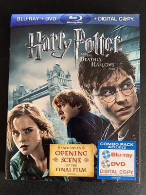 Harry Potter and the Deathly Hallows Part 1 Blu-ray + DVD Combo Slipcover - Image 1 of 4