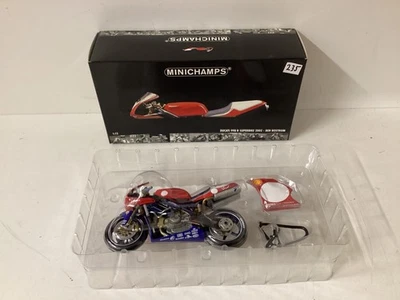 Minichamps Modell 1:12 Ducati 998R SBK 2002 Ben Bostrom Team L&M OVP neu ! - Bild 1 von 4