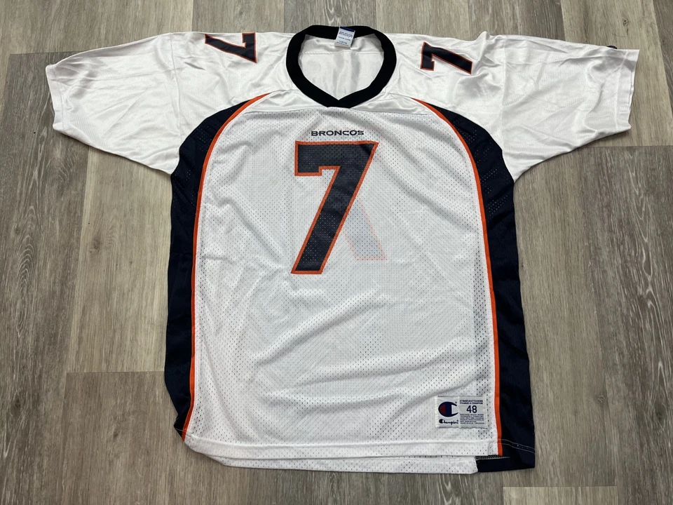 Camiseta de colección del campeón John Elway Denver Broncos NFL local talla 48 Foto 1 de 4