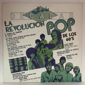 LA REVOLUCION POP DE LOS 60'S - FEAT. THE BYRDS, 1988 MEXICAN LP TRANSLUCENT  - Picture 1 of 5