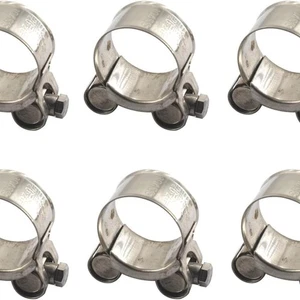 Abrazadera de manguera de perno en T 304 abrazaderas de tubo de acero inoxidable abrazadera de tubo 17-67 cm ↑ - Imagen 1 de 33