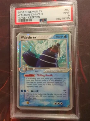 PSA 9 Pokemon Walrein ex Power Keepers 99/108 Holo Card - Image 1 of 2