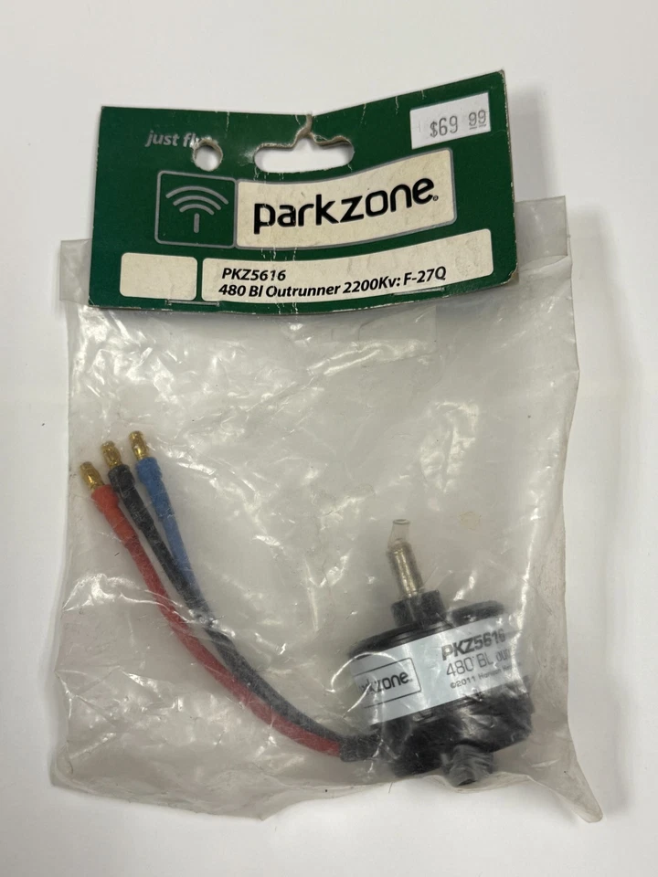 New Parkzone 480BL Outrunner 2200kv Motor For F-27Q F27Q PKZ5616 - Image 1 of 1