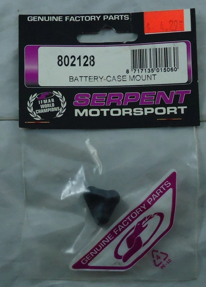 Serpent Racing 710 4WD Battery Case Mount 802128 - Image 1 of 1