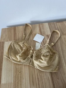Neu La Perla Glamour 32E goldgelb SPITZE magisch transparent Halb BÜGEL-BH $ 165 - Bild 1 von 8